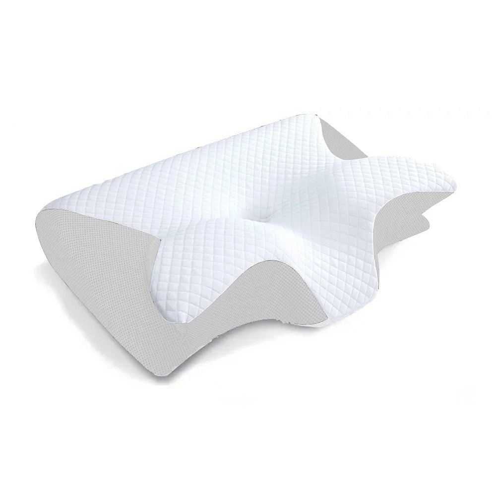 Orthopedic Butterfly Pillow – Neck Support + Free Sleep Guide (Est. 14.99 Value)