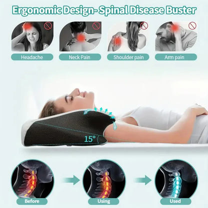 Orthopedic Butterfly Pillow – Neck Support + Free Sleep Guide (Est. 14.99 Value)